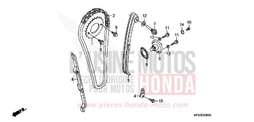 CAM CHAIN/TENSIONER CRF230F7 de 2007